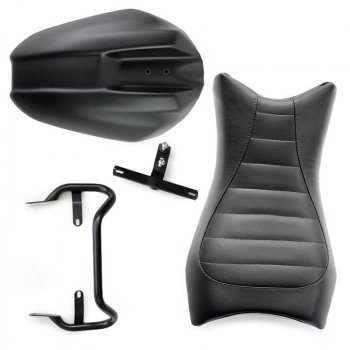 Sillín NineT monoplaza en cuero