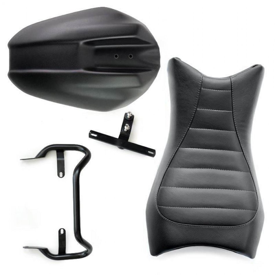 Sillín NineT monoplaza en cuero